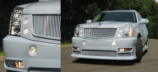 Illustration for article titled Christian Audigier Creates Snorkel-Nosed Custom Cadillac Escalade